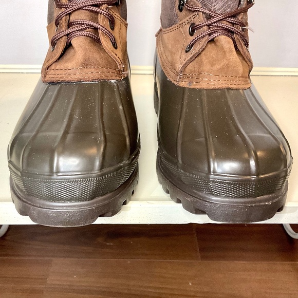 Eddie Bauer Winter Rain Duck Boots Size 10 - Picture 5 of 12